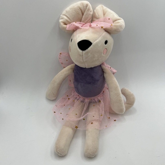 Rare Cynthia Rowley Plush Mouse Ballerina Doll Curious New York 15” - Picture 1 of 6